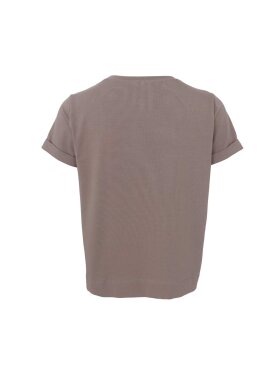 Black Colour - BCMay SS Tee Taupe Black Colour - BCMay SS Tee Taupe