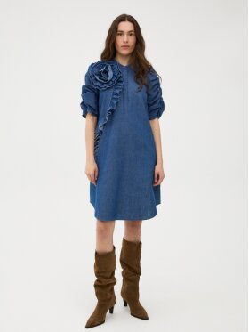 Gossia - MiljaGO Jo Dress Denim Chambre Gossia - MiljaGO Jo Dress Denim Chambre