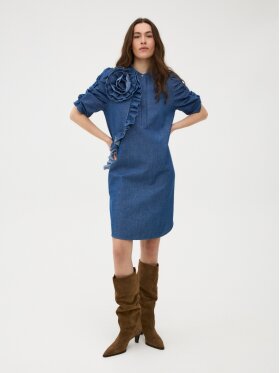 Gossia - MiljaGO Jo Dress Denim Chambre Gossia - MiljaGO Jo Dress Denim Chambre