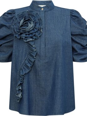 Gossia - ZabinaGO Ci Blouse Denim Gossia - ZabinaGO Ci Blouse Denim