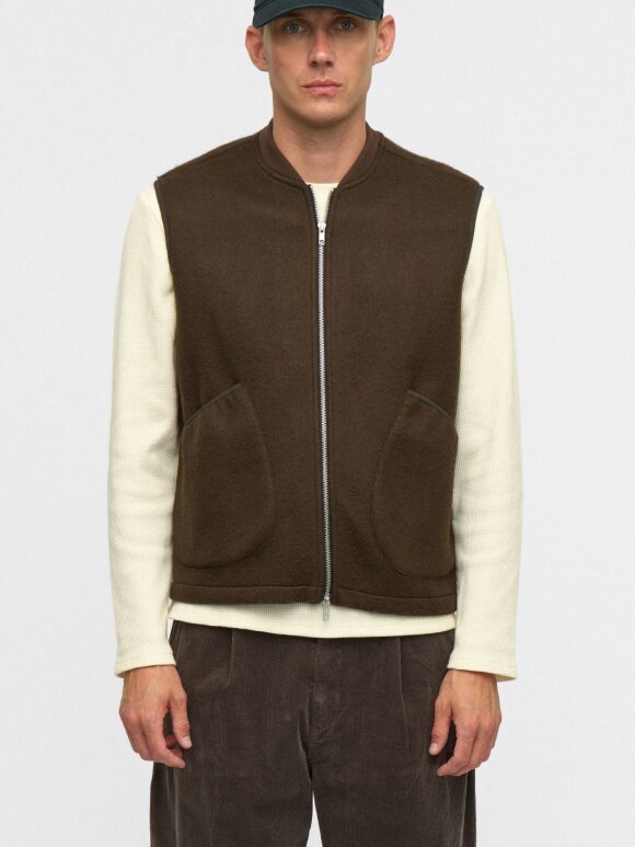 Anerkjendt - AKROBIN BOILED WOOD GILET