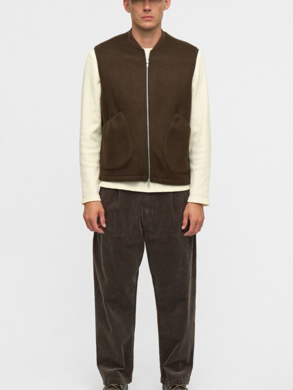 Anerkjendt - AKROBIN BOILED WOOD GILET