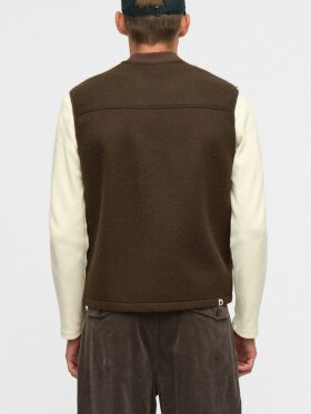 Anerkjendt - AKROBIN BOILED WOOD GILET Anerkjendt - AKROBIN BOILED WOOD GILET