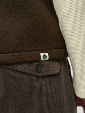 Anerkjendt - AKROBIN BOILED WOOD GILET Anerkjendt - AKROBIN BOILED WOOD GILET