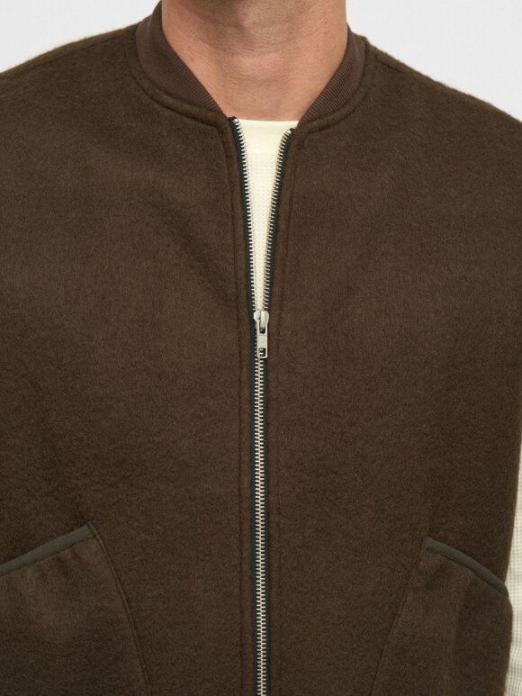 Anerkjendt - AKROBIN BOILED WOOD GILET
