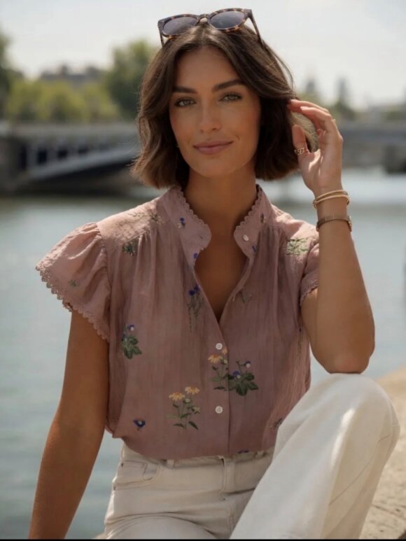 Lecoco - Elsa top Rose