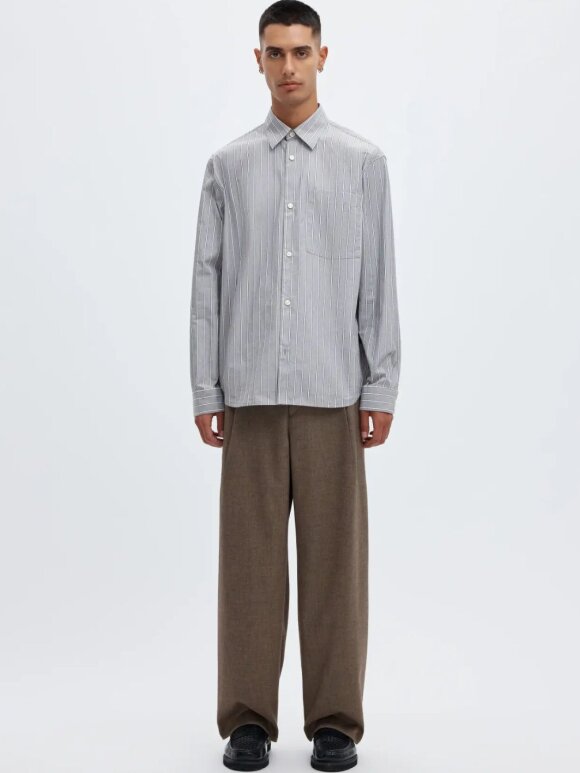 ANNARR - ANRASLUND DOBBY LS Shirt