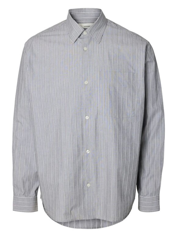 ANNARR - ANRASLUND DOBBY LS Shirt