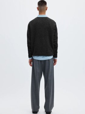 ANNARR - ANRragi LS Knit Wool Crew Neck