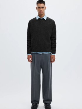 ANNARR - ANRragi LS Knit Wool Crew Neck