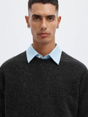 ANNARR - ANRragi LS Knit Wool Crew Neck