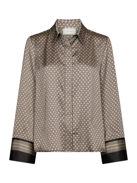 Neo Noir - Mistan Pattern Shirt Beige