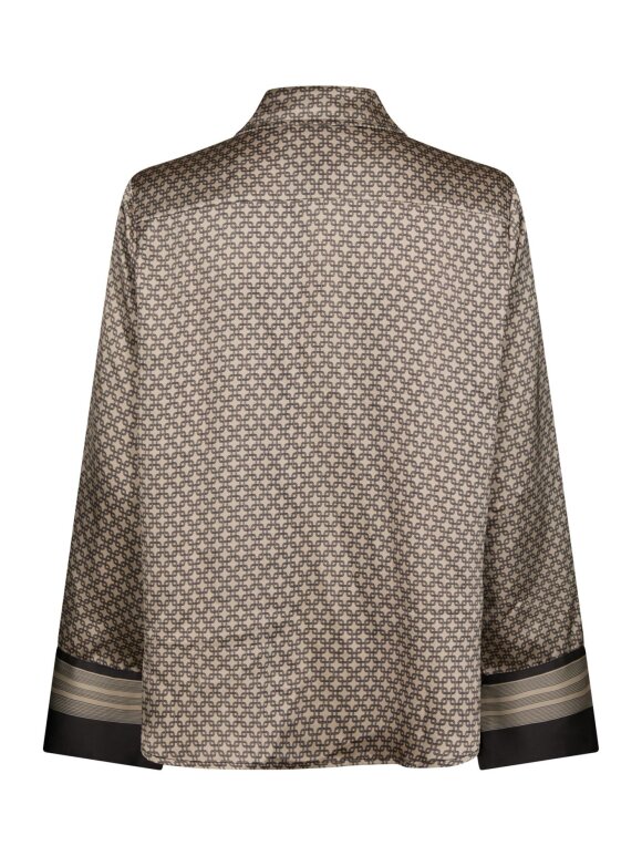 Neo Noir - Mistan Pattern Shirt Beige