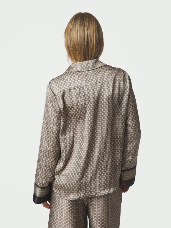 Neo Noir - Mistan Pattern Shirt Beige