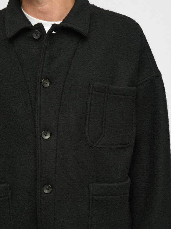 Anerkjendt - AKOwen Boiled Wool Overshirt