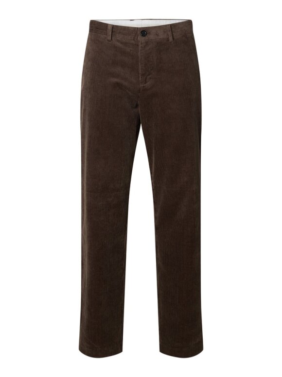 Selected - SLM196-Straight Corduroy Pant