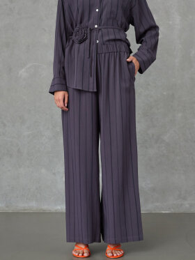 Love & Divine - Love1623 Pants Grey Stripes Love & Divine - Love1623 Pants Grey Stripes