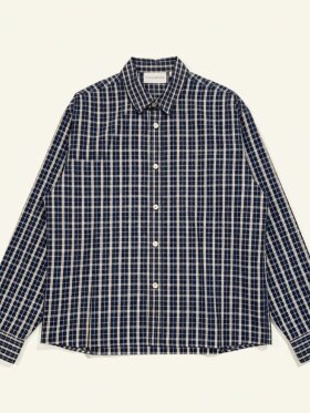 Plenum Studio - Vann Core Checked Poplin Shirt Plenum Studio - Vann Core Checked Poplin Shirt