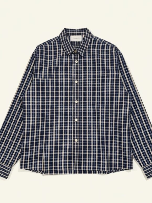 Plenum Studio - Vann Core Checked Poplin Shirt