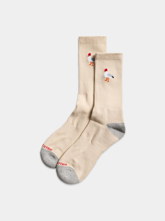 Revolution - Jaquard crew socks
