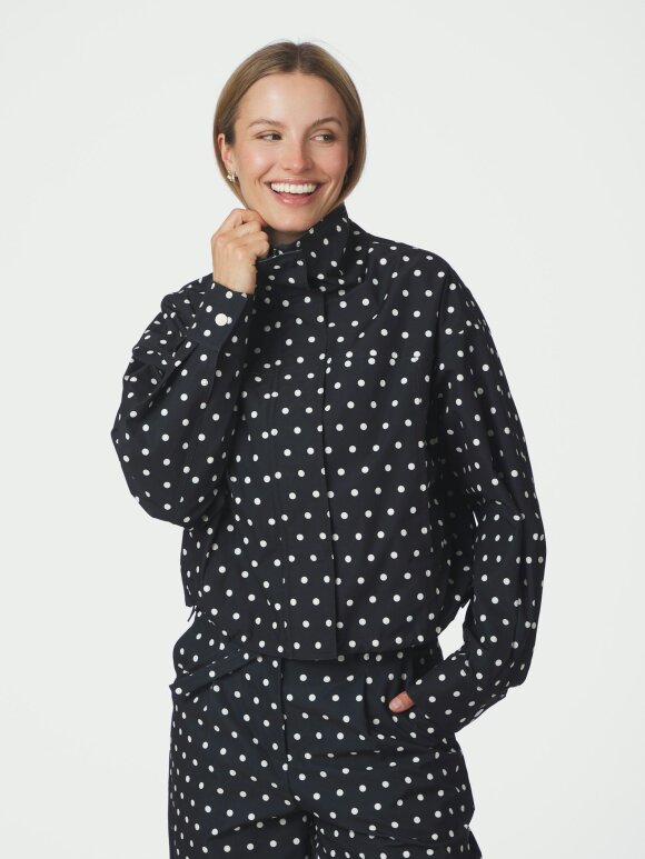 Neo Noir - Callisa Dot Jacket Black