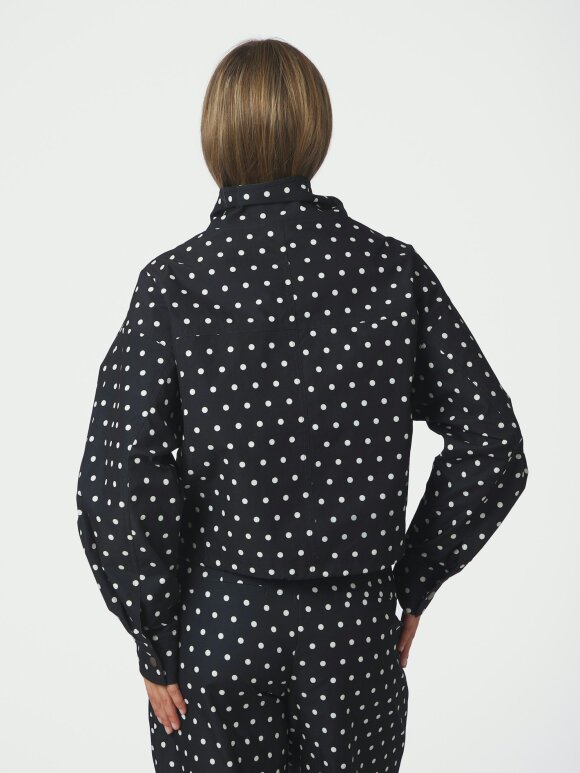Neo Noir - Callisa Dot Jacket Black