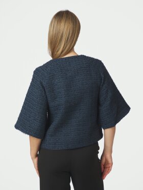 Neo Noir - Rosella Boucle mini Jacket Nav Neo Noir - Rosella Boucle mini Jacket Nav