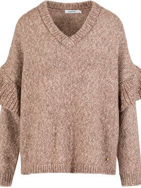 Coster Copenhagen - Knit with Ruffle on sleeves Coster Copenhagen - Knit with Ruffle on sleeves