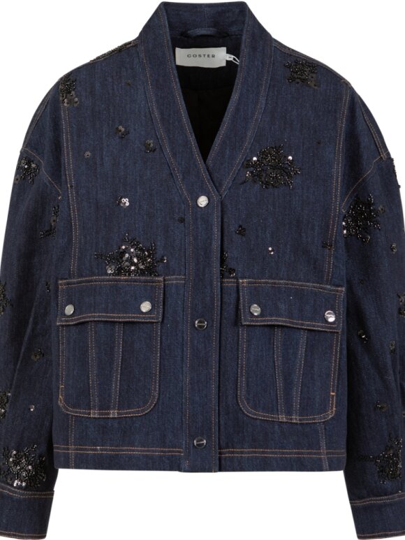 Coster Copenhagen - Denim Sequins jacket