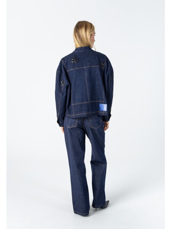 Coster Copenhagen - Denim Sequins jacket