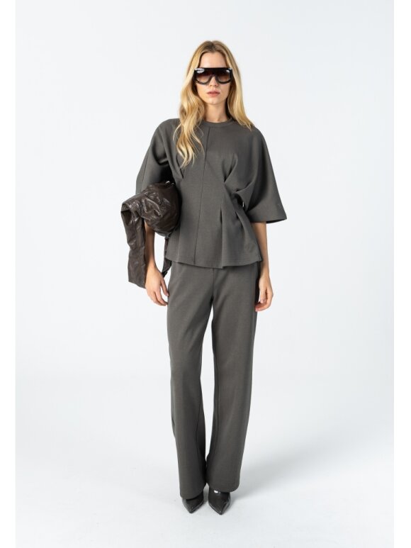Coster Copenhagen - Jersey Blouse Moss Green