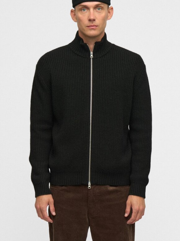 Anerkjendt - AKSinus Zip Wool Cardigan