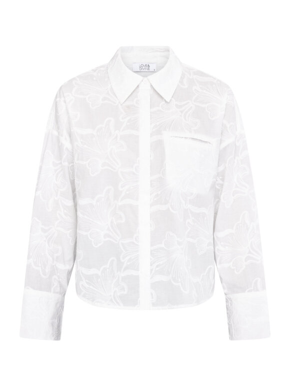 Love & Divine - Love1495-6 shirt White