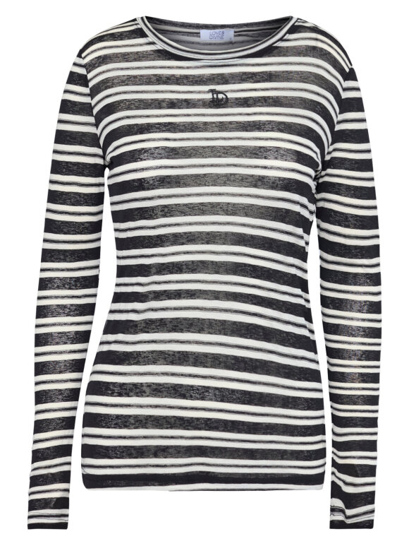 Love & Divine - Love1625 T-Shirts Black Strip