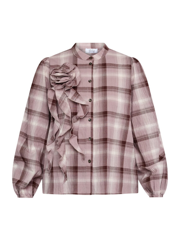 Love & Divine - Love1654 Shirt Rose Check