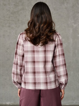 Love & Divine - Love1654 Shirt Rose Check Love & Divine - Love1654 Shirt Rose Check