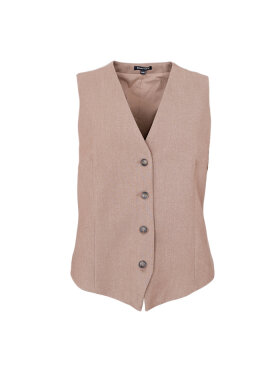 Black Colour - BCAmina Tailored Vest Latte