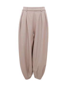 Black Colour - BCAmina Balloon Pants Latte