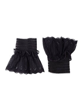 Black Colour - BCReeva Lace Cuffs Black