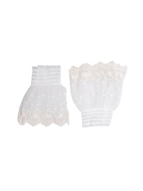 Black Colour - BCReeva Lace Cuffs Off White