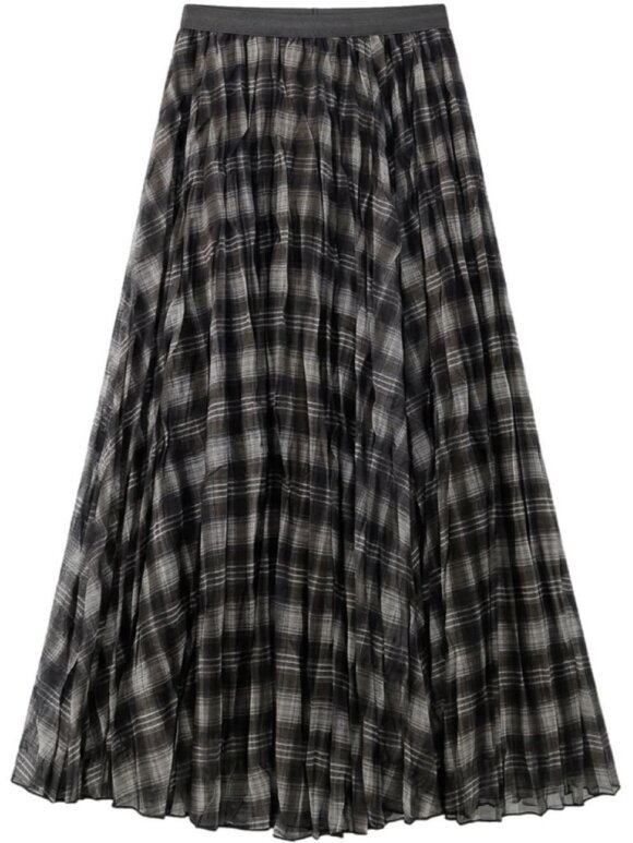 tim&simonsen - Checked Skirt Brown