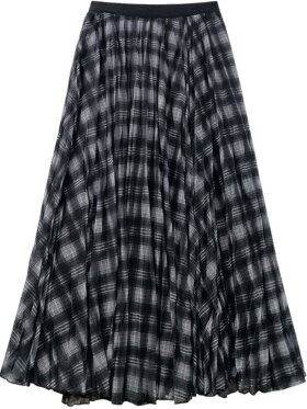 tim&simonsen - Checked Skirt Black tim&simonsen - Checked Skirt Black