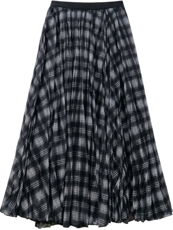 tim&simonsen - Checked Skirt Black