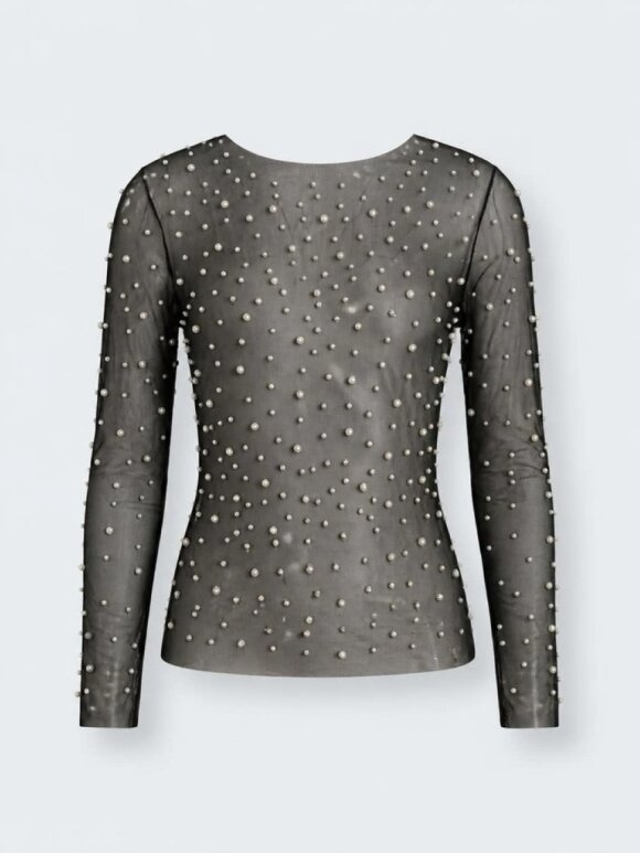 tim&simonsen - Mesh Pearl Blouse