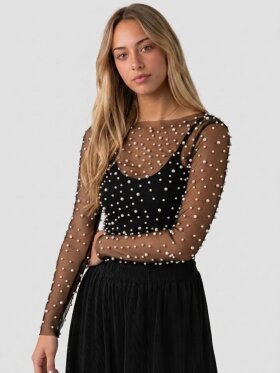 tim&simonsen - Mesh Pearl Blouse