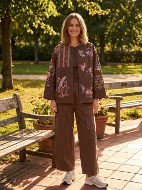 Amaze Cph - Paula Pant Dark Brown Amaze Cph - Paula Pant Dark Brown