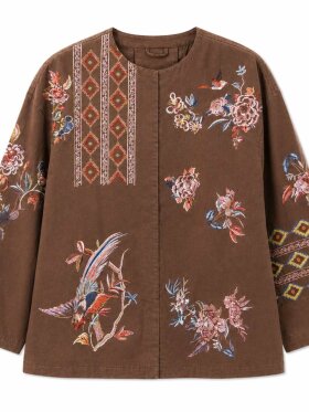 Amaze Cph - Noa Jakke Dark Brown Amaze Cph - Noa Jakke Dark Brown