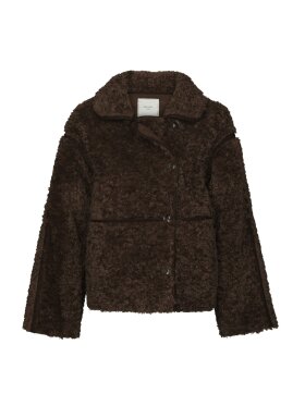 Neo Noir - Castor Faux Fur Jacket Brown Neo Noir - Castor Faux Fur Jacket Brown