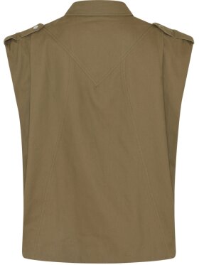 La Rouge - Daniella Waistcoat Khaki