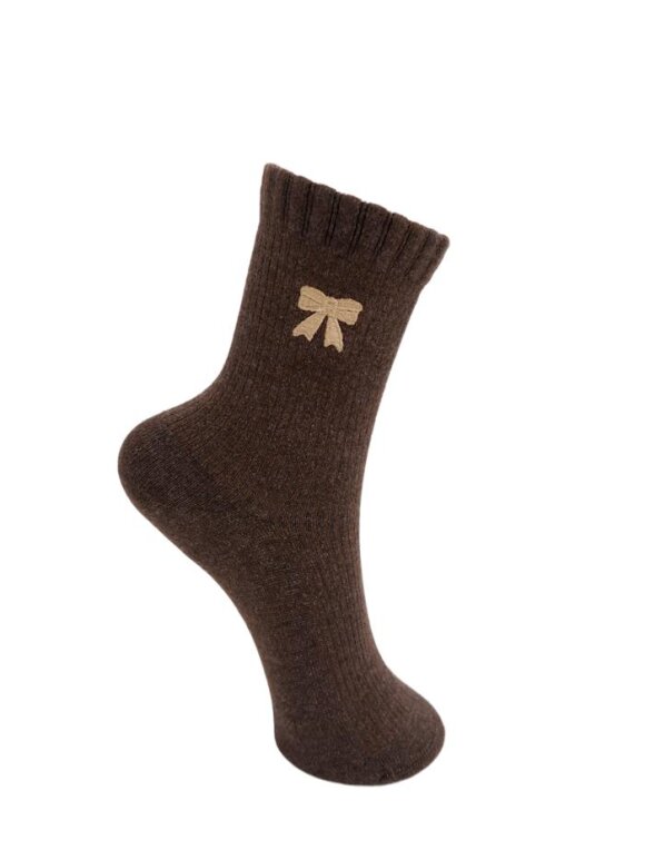 Black Colour - BCRasmine Sock Coffee